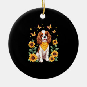 Décoration En Céramique Filles Femmes Maman Cavalier King Charles Spaniel
