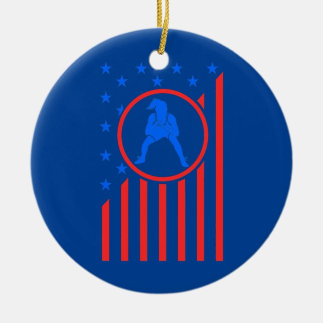 Décoration En Céramique Filles Lutter Maman Femmes Lutter Femme Lutte (Devant)