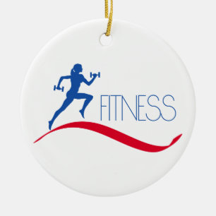 Décoration En Céramique Fitness