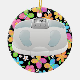 Décoration En Céramique Fitness ! Régime alimentaire ! Exercez-vous ! Déco