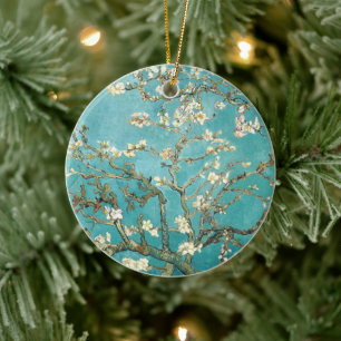 Décoration En Céramique Fleur d'amande, Van Gogh