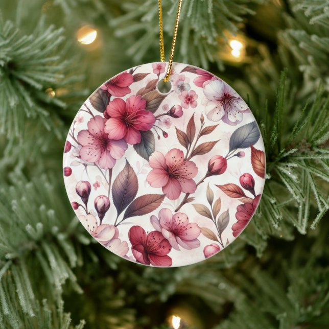 Décoration En Céramique Fleur de Cerisier (Arbre)