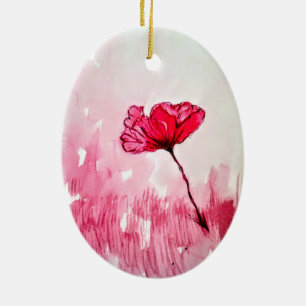 Décoration En Céramique Fleur de pivoine