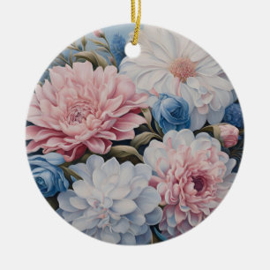 Décoration En Céramique Fleurs