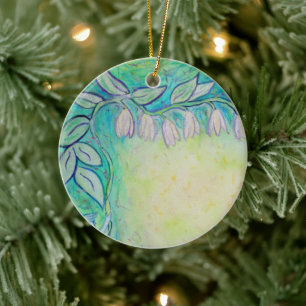 Décoration En Céramique Fleurs Fées Jardin Art Décor Personnalisé