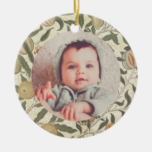 Décoration En Céramique Floral vintage William Morris Fruit Art Nouveau