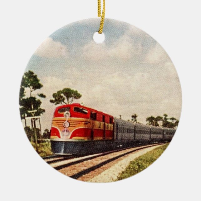 Décoration En Céramique Floride Streamliner (Devant)
