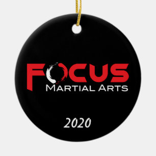 Décoration En Céramique Focus Martial Arts Orament