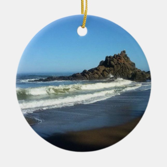 Décoration En Céramique Fogarty Creek, Oregon (Devant)