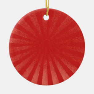 Décoration En Céramique Fond de soleil rouge – Texture rétro vintage