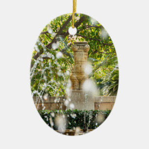 Décoration En Céramique Fontaine dans les jardins d'Almudaina - Palma de M
