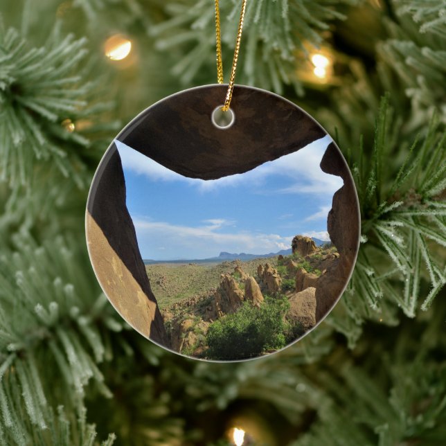 Décoration En Céramique Formations de roche, parc national de grande (Arbre)
