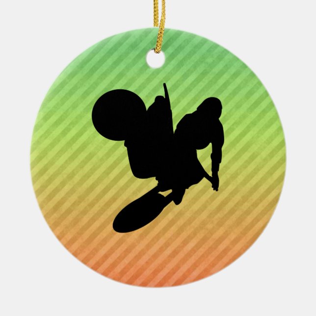 Décoration En Céramique Fouet de motocross (Devant)