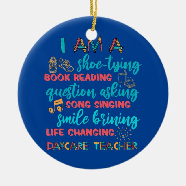 Décoration En Céramique Fournisseur d'école Enfants Soins de jour multitâc (Devant)