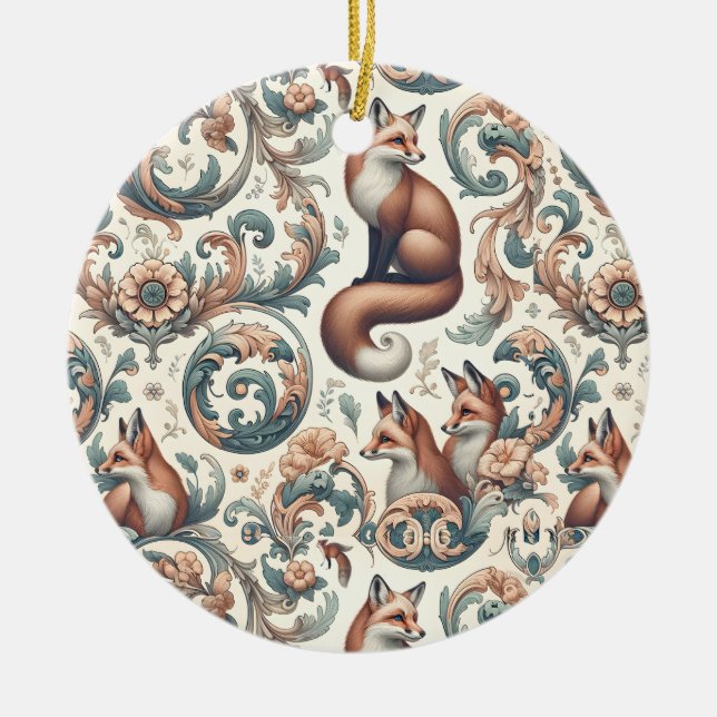 Décoration En Céramique Foxglove Whispers : l'élégance victorienne dans la (Devant)