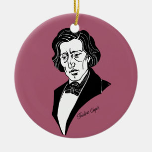 Décoration En Céramique Frederic Chopin