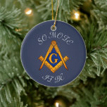 Décoration En Céramique Freemason Carré et Compass Charité Masonic<br><div class="desc">Que ce soit,  franc-maçon,  carré et boussole,  charité,  ornement du symbole maçonnique.</div>