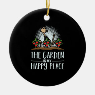 Décoration En Céramique Funny Jardinage