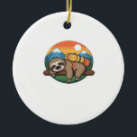 Décoration En Céramique Funny Sloth Hiking Classic T-Shirt_1<br><div class="desc">Funny Sloth Hiking Classic T-Shirt_1</div>