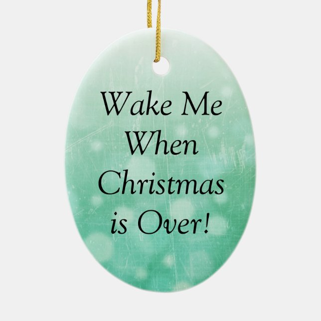 Décoration En Céramique Funny Squirrel Christmas Ornament (Dos)