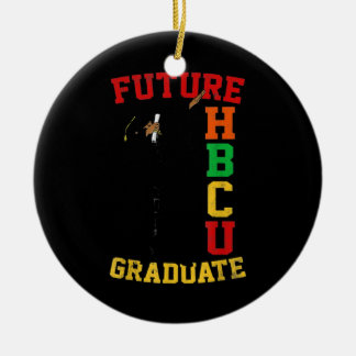 Décoration En Céramique Futur diplômé HBCU