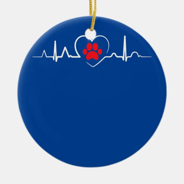 Décoration En Céramique Futur Vétérinaire Docteur Animaux (Devant)