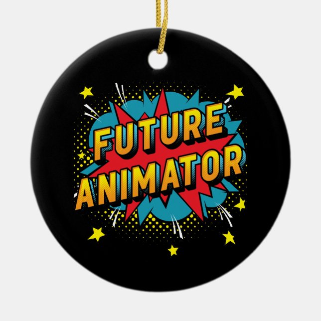Décoration En Céramique Future Animator (Devant)