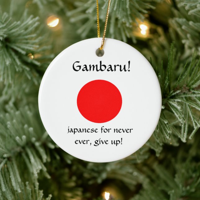 Décoration En Céramique Gambaru ! (Arbre)