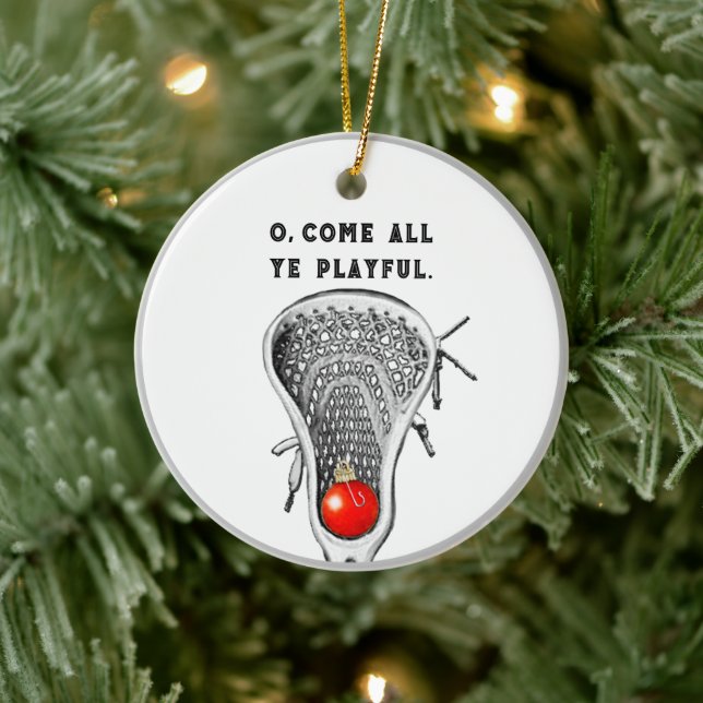 Décoration En Céramique Garde-crosse personnalisée (Arbre)