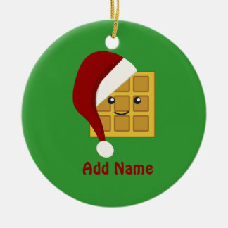 Décoration En Céramique gaufre de Noël