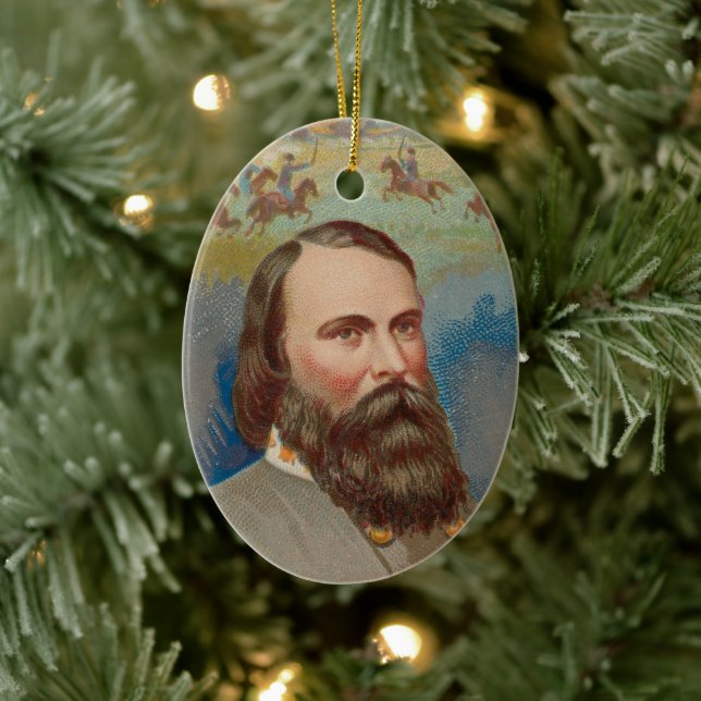 Décoration En Céramique Gén. James Longstreet (Arbre)