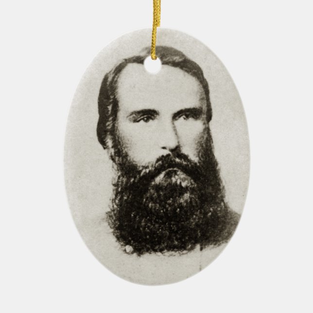 Décoration En Céramique Gén. James Longstreet (Devant)