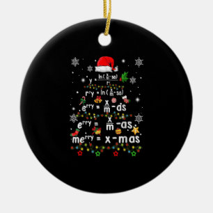 Décoration En Céramique Géométrie Math Science Enseignant Noël