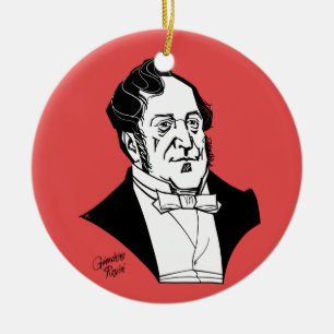 Décoration En Céramique Gioachino Rossini