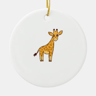 Décoration En Céramique Giraffe de dessin I Enfants I Toddler Giraffe