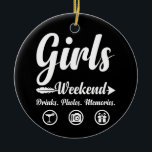 Décoration En Céramique Girls Weekend Vacation Drinks Photos Memories<br><div class="desc">Girls Weekend Vacation Drinks Photos Memories</div>