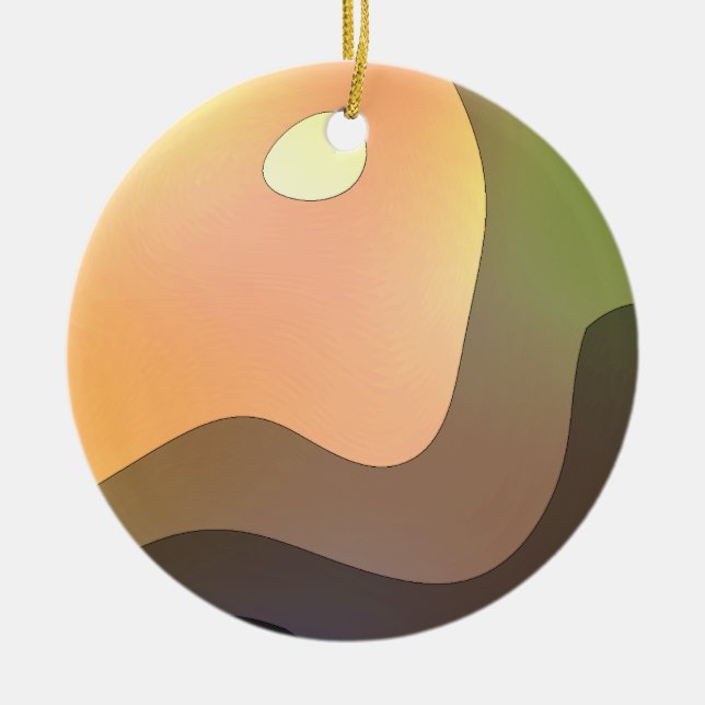 Décoration En Céramique Glisser (Devant)