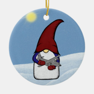 Décoration En Céramique Gnome et C-130