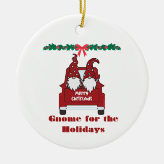 Décoration En Céramique Gnome for the Holidays on a