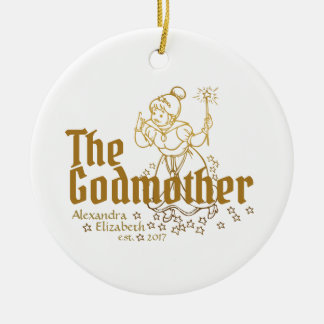Décoration En Céramique Gold Fairy Personnalisable The Godmère