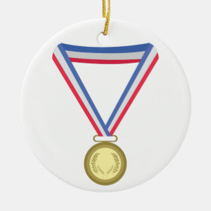 Décoration En Céramique Gold Metal