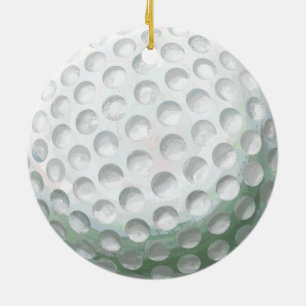 Décoration En Céramique Golf Ball