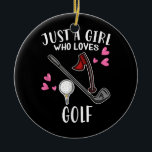 Décoration En Céramique Golfeur Golfing Aime Juste Une Fille Qui Aime Le G<br><div class="desc">Golfeur Golfing Aime Juste Une Fille Qui Aime Le Don Golf. Un cadeau parfait pour votre père, maman, papa, hommes, femmes, amis et membres de la famille le jour de Thanksgiving, Noël, Fête des mères, Fête des pères, 4 juillet, 1776 Jour indépendant, Fête des anciens combattants, Fête de l'Halloween, Fête...</div>
