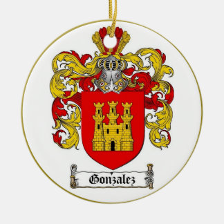 Décoration En Céramique Gonzalez [espagnol] Famille Crest *