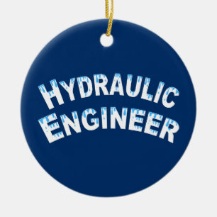 Décoration En Céramique Gouttes d'eau de l'ingénieur hydraulique