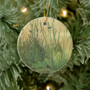 Décoration En Céramique Grand Bout de Gazon par Albrecht Durer, Art Vintag