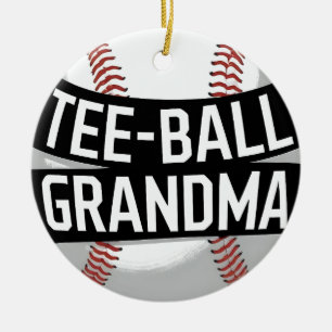 Décoration En Céramique Grand-mère de Teeball Tee-Ball