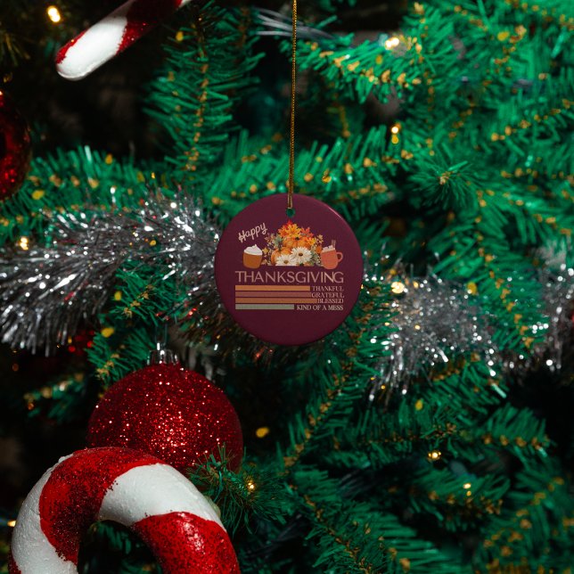 Décoration En Céramique Gratuit Gratuit Conception De Thanksgiving (Créateur téléchargé)