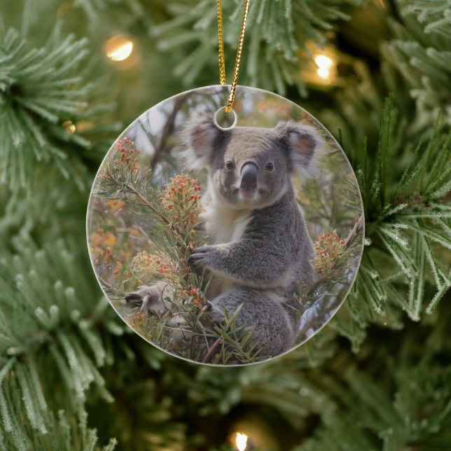 Décoration En Céramique Grevillea Koala Bear, (Arbre)