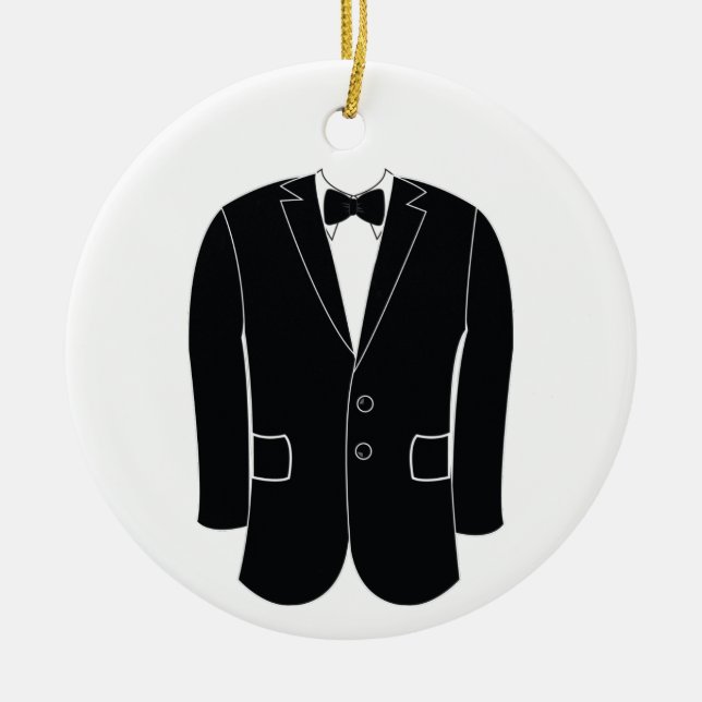 Décoration En Céramique Groomsman Coat (Devant)